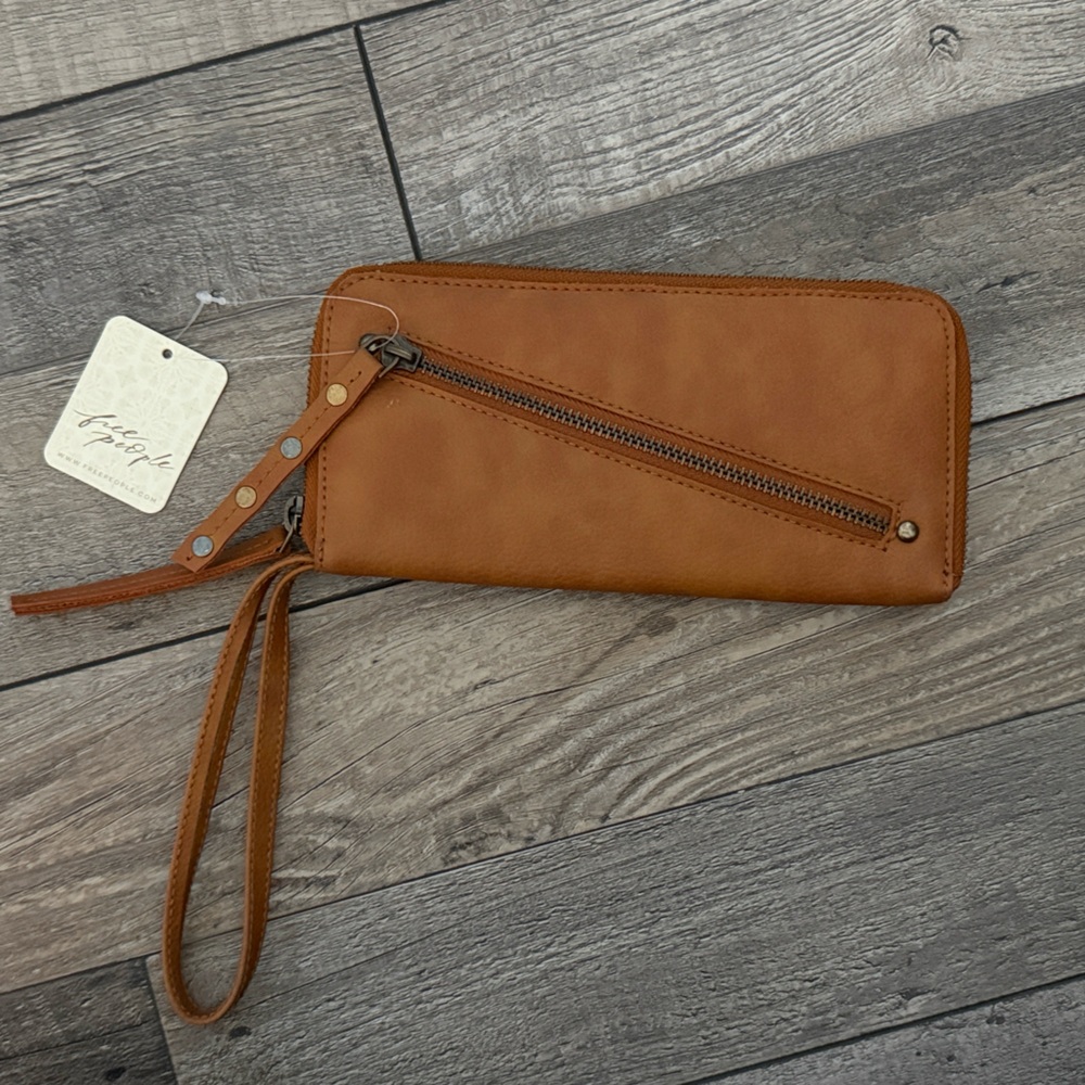 Free People Zippered Clutch - NWT